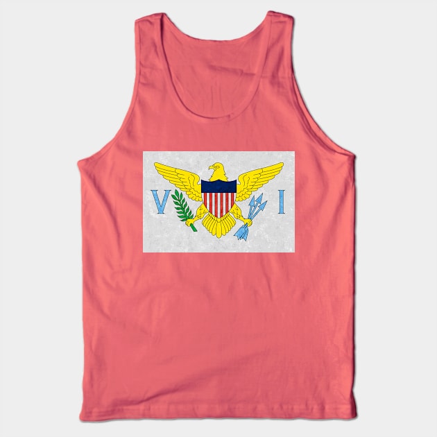 Flag of the US Virgin Islands Tank Top by Enzwell